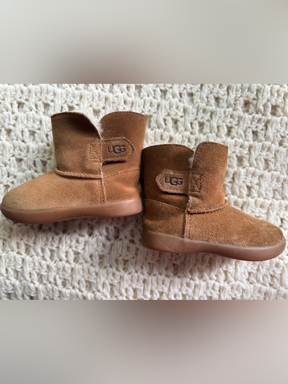 UGG Toddler Keelan Boots in Chestnut